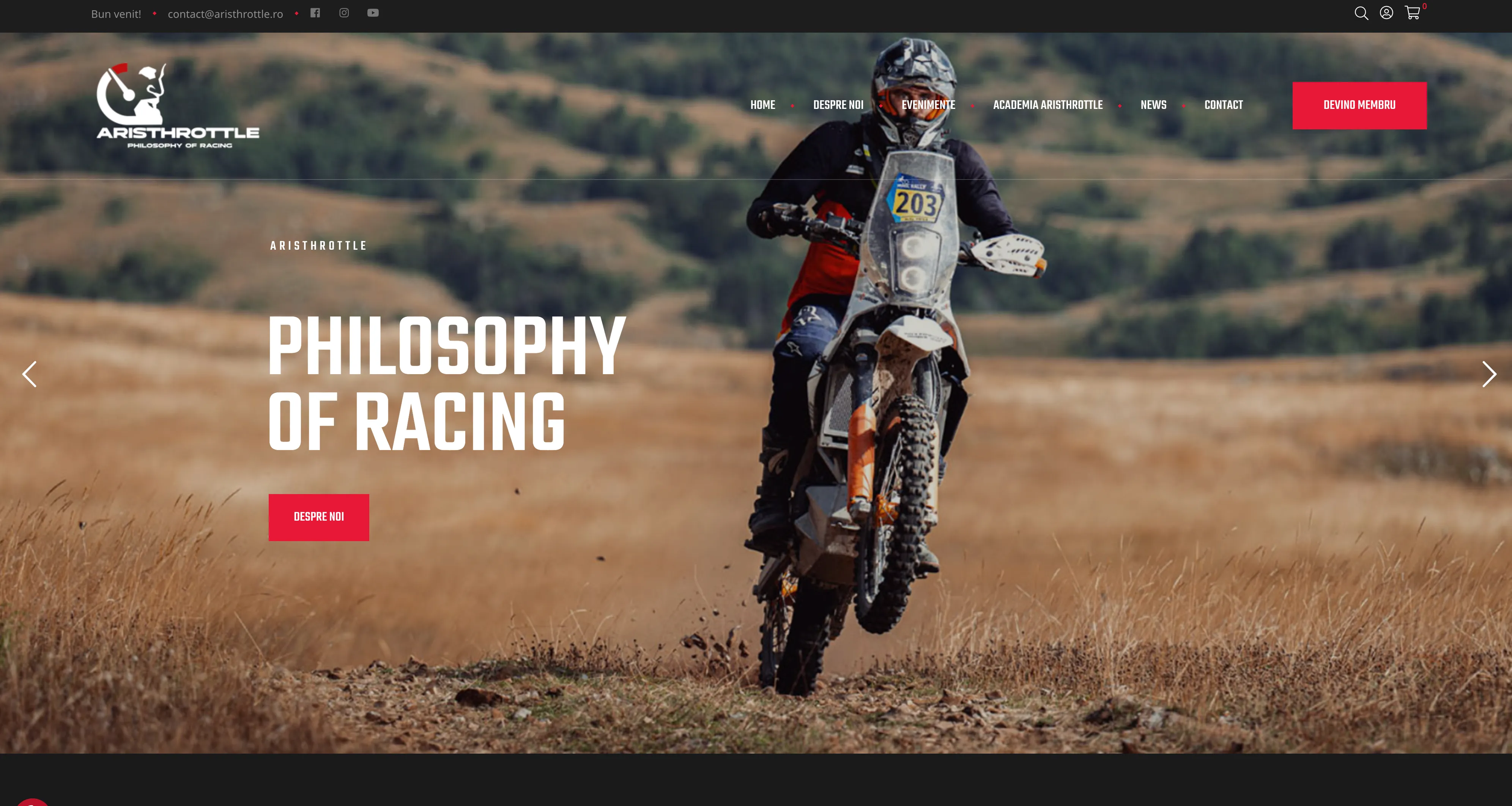 cover preview of Aristhrottle Rally Raid Website