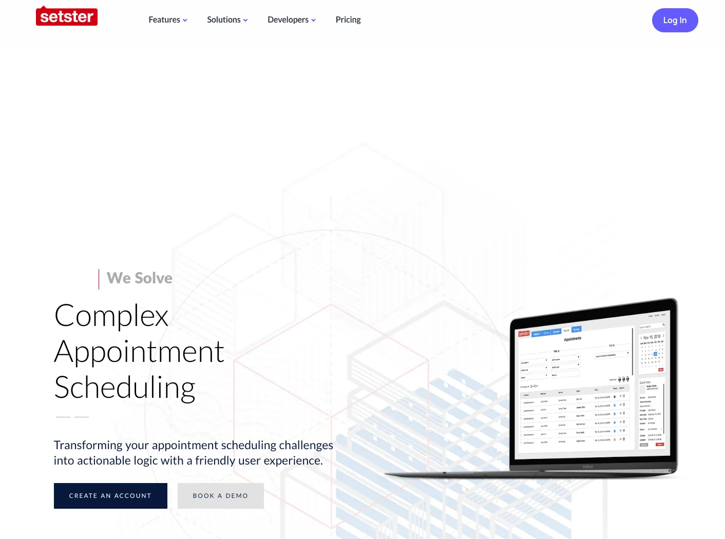 cover preview of Setster Appointment Scheduling Platform